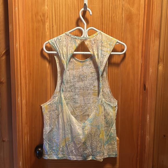 Harley Davidson - Cut-Off / Twist Sleeve / Open Back Tank Top - MED. - Picture 3 of 5